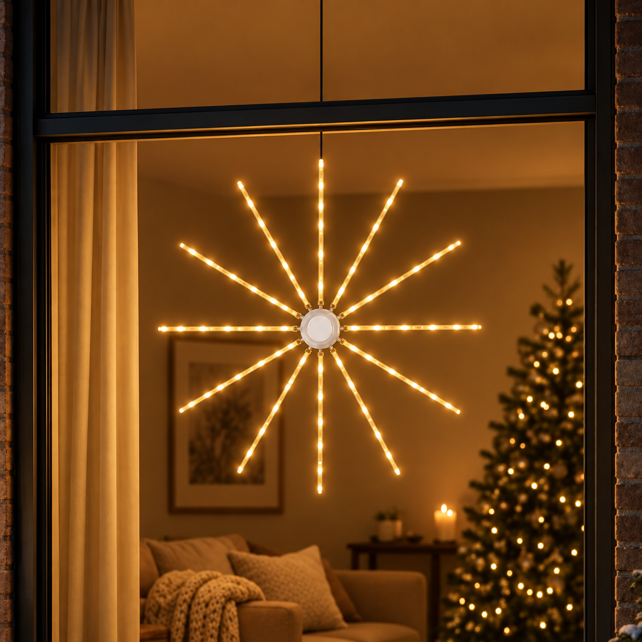 Firework tube lights